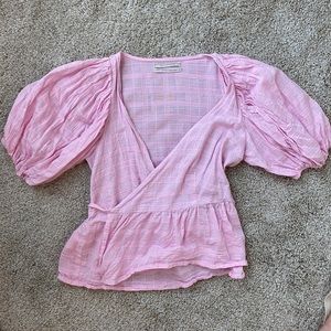 Urban outfitters wrapped blouse